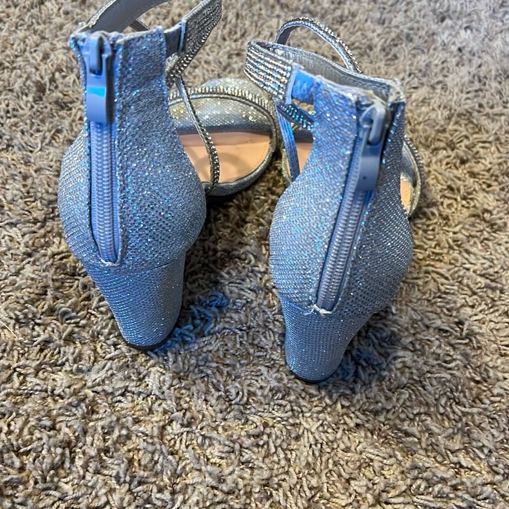 TOP Moda silver formal heels - Picture 3 of 5